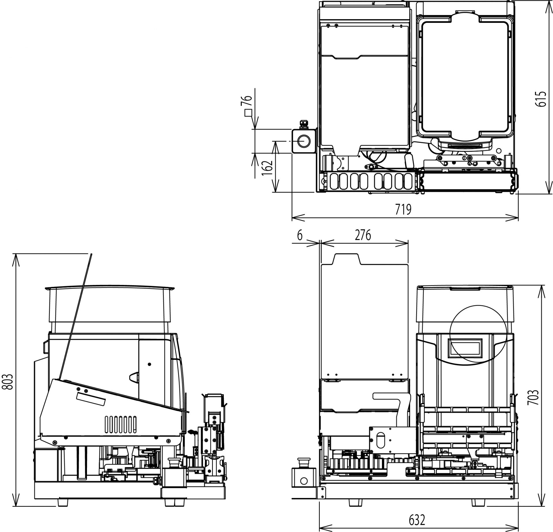 台式寿司成型机VI回转式军舰寿司型